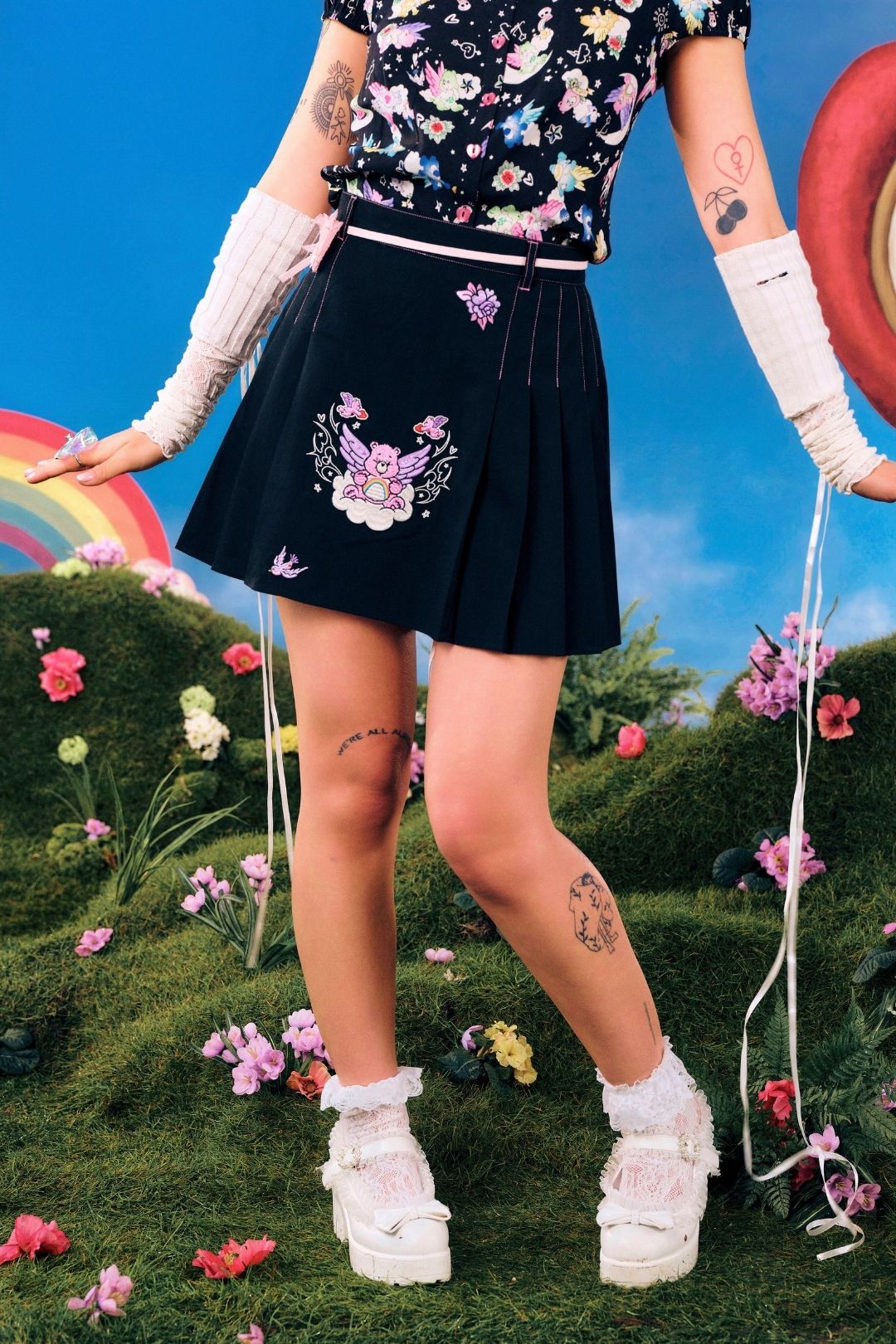 Cheer Bear Skirt – Hell Bunny