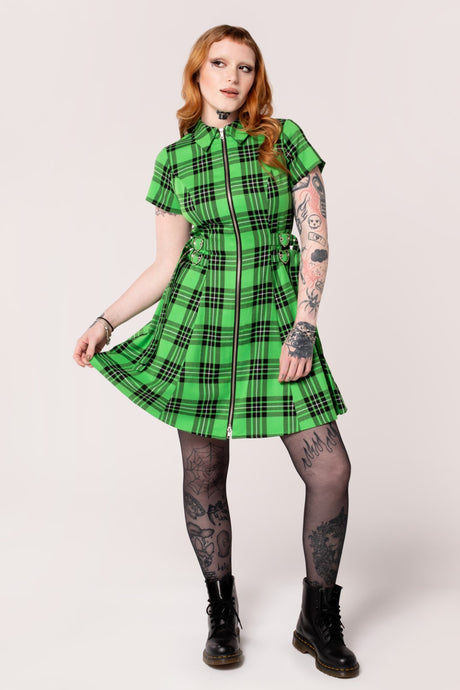 Tartan Dresses, Tartan Skirts, Tartan Clothing - Hell Bunny Tartan Dresses, Tartan Skirts, Tartan Clothing - Hell Bunny
