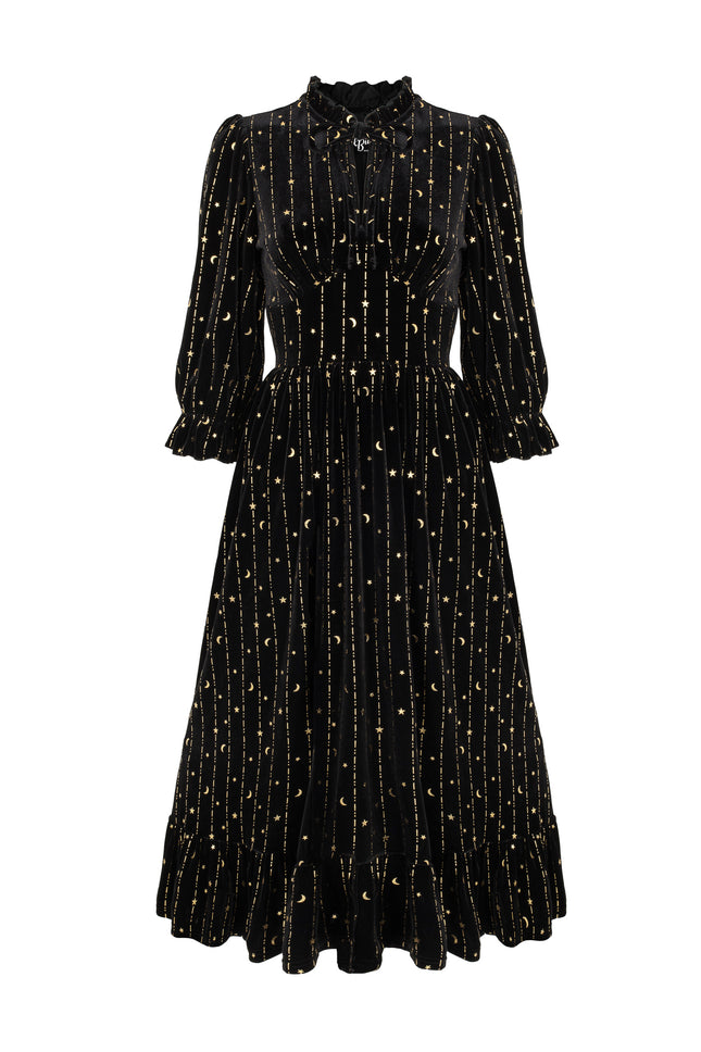 Heliconia Heaven Black Tank Dress main image 0