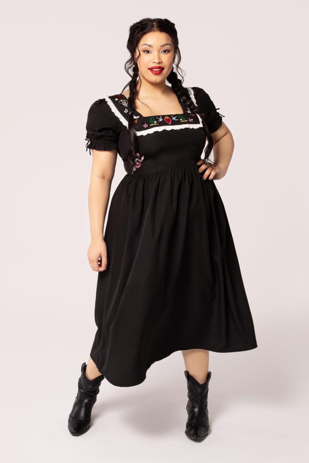 CAINEE 　Oversized maxi dress　black CAINEE 】Oversized maxi dress(black)
