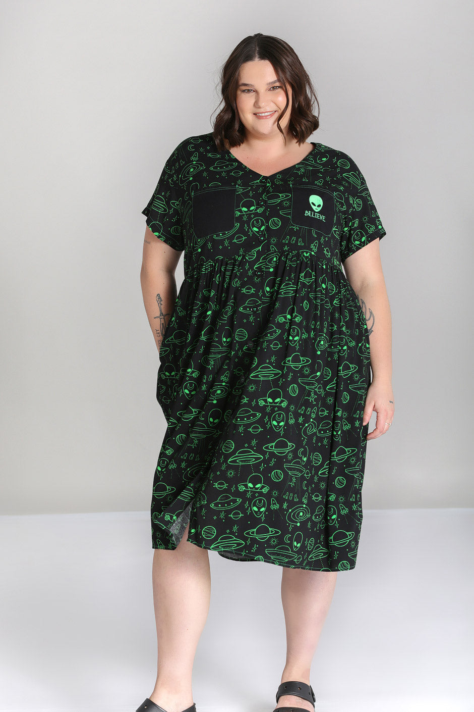 Mulder Dress – Hell Bunny