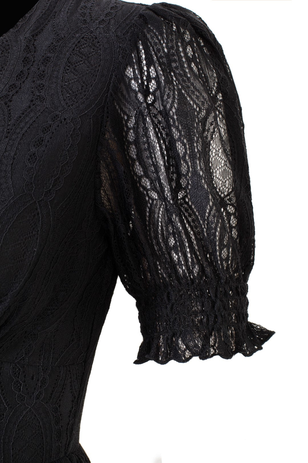 〜4/5 限定発売　Poppy lace mini dress black Amara Mini Dress – Hell Bunny