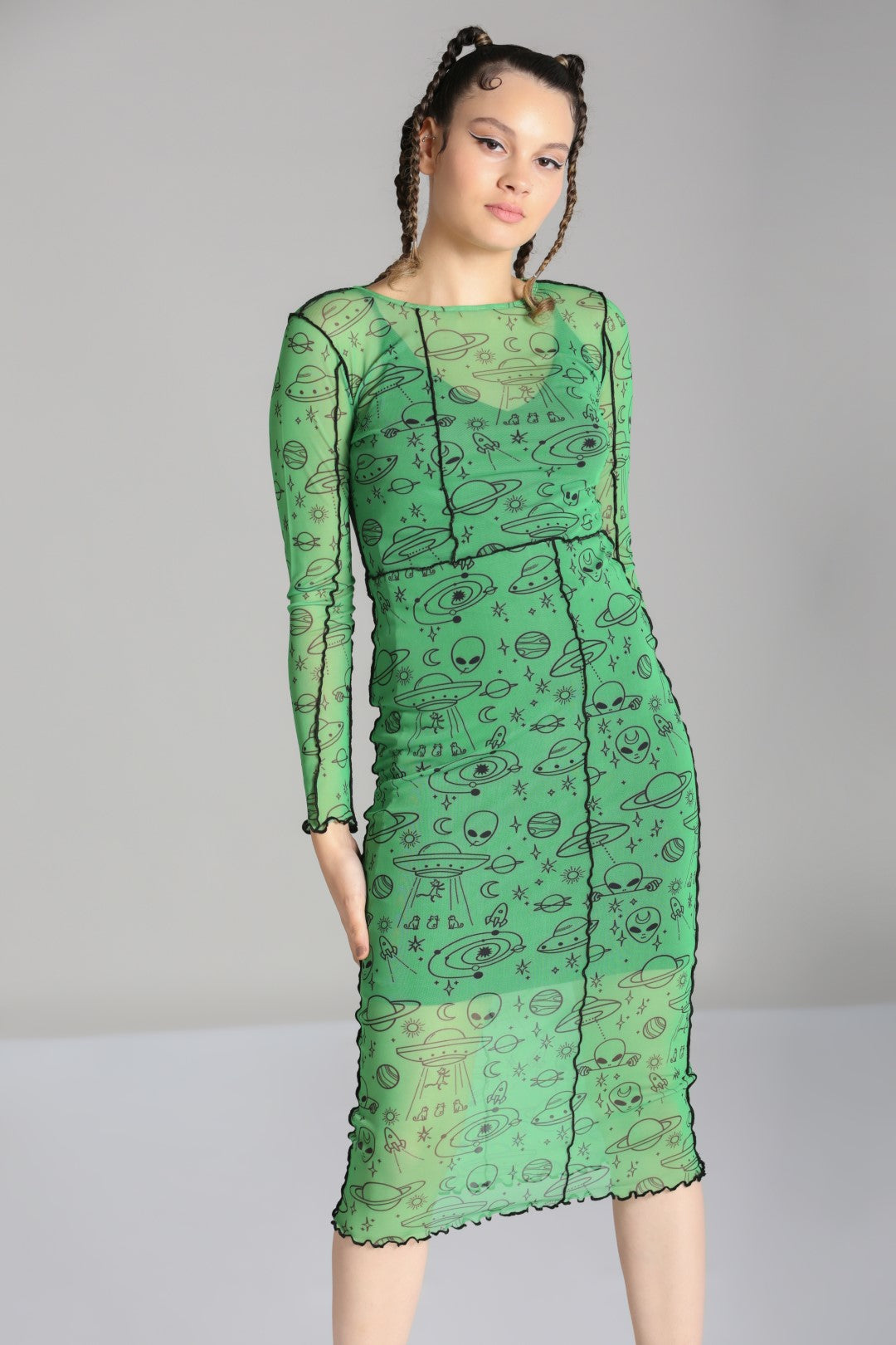 Scully Dress – Hell Bunny
