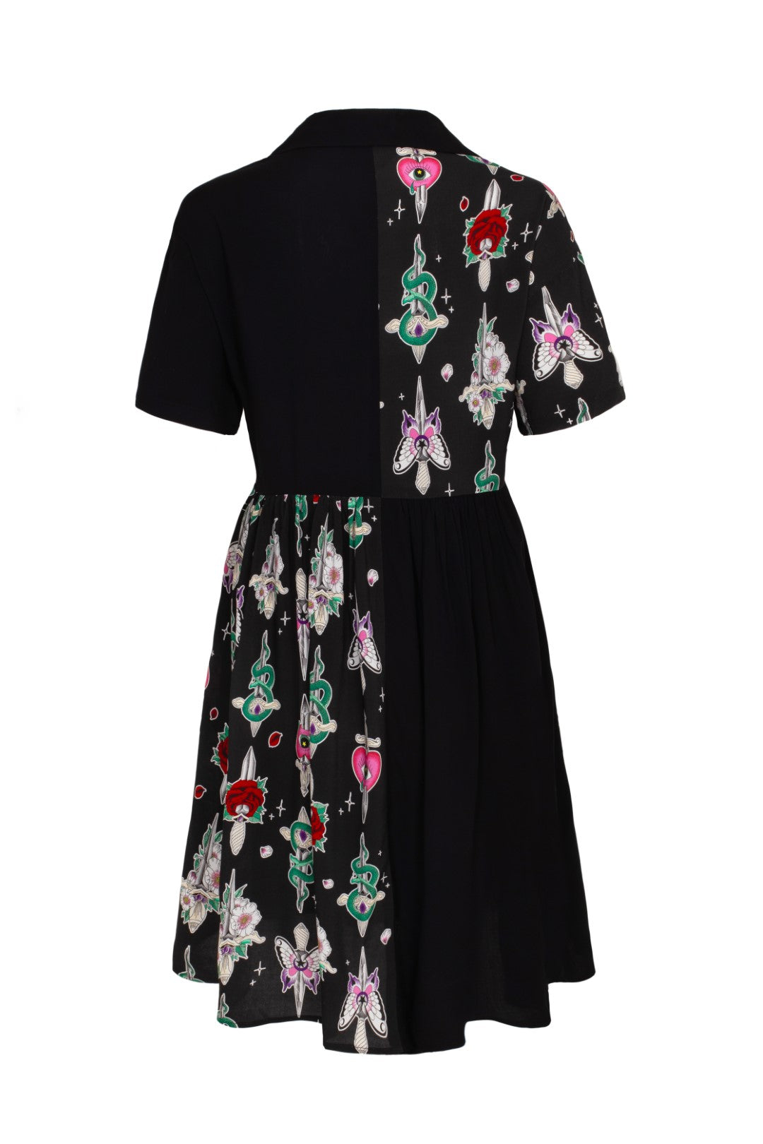 Cersei Knee Dress – Hell Bunny