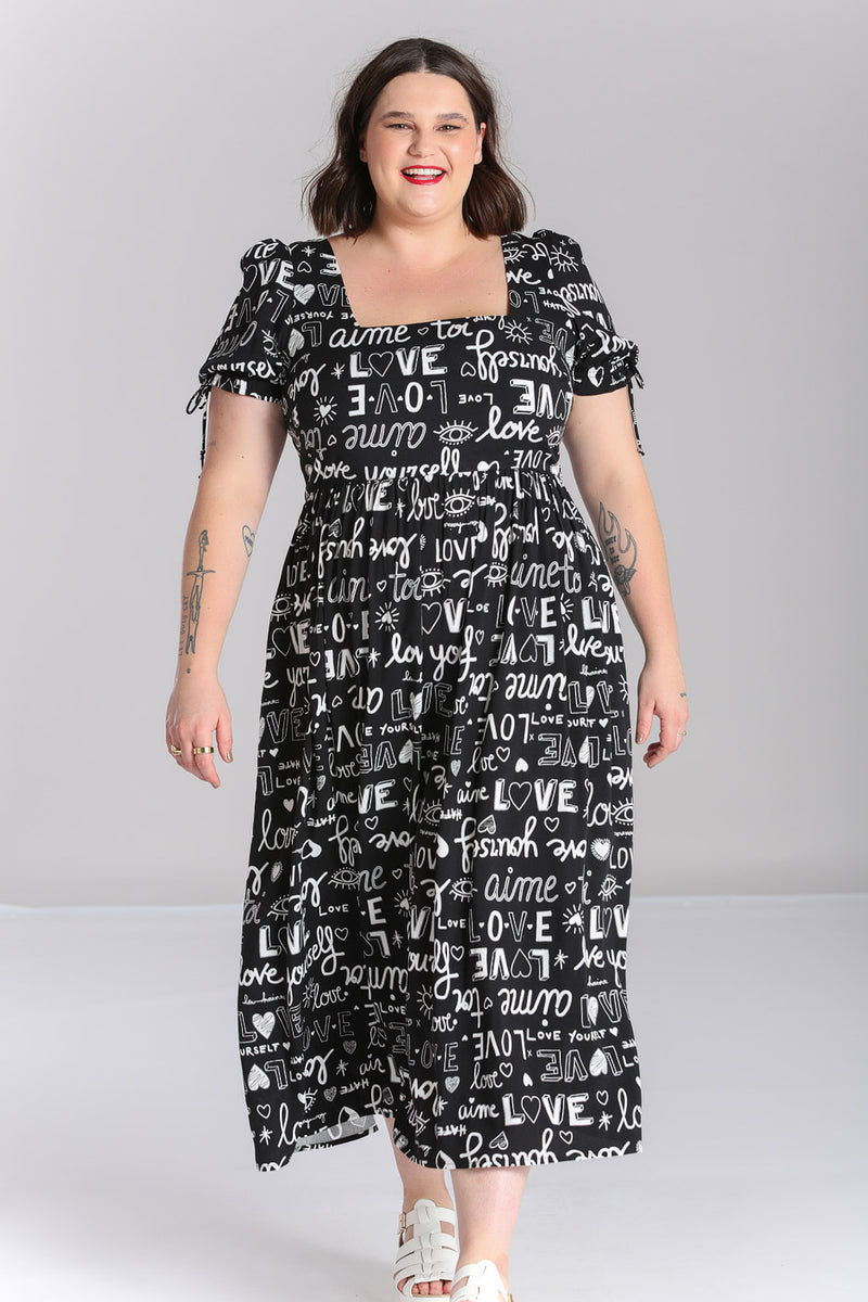 Maxikleid „Liebe dich selbst“