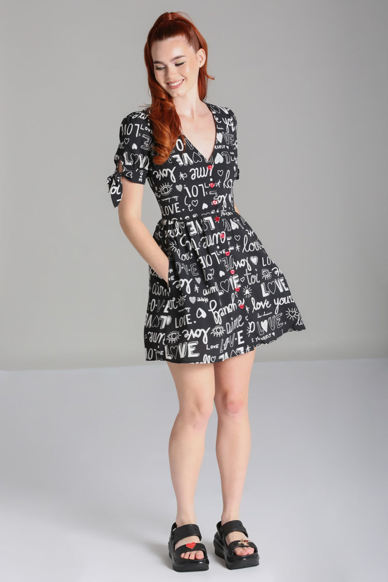 Love Yourself Minikleid
