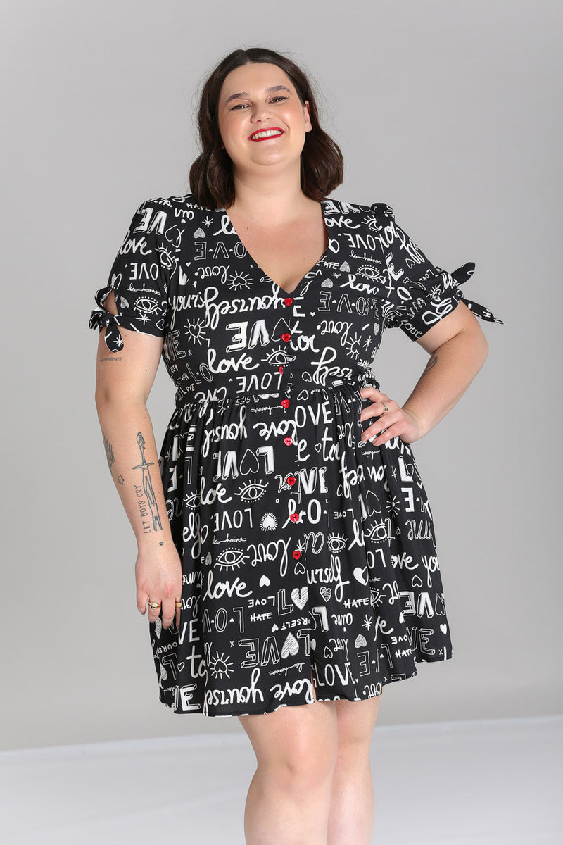 Love Yourself Minikleid