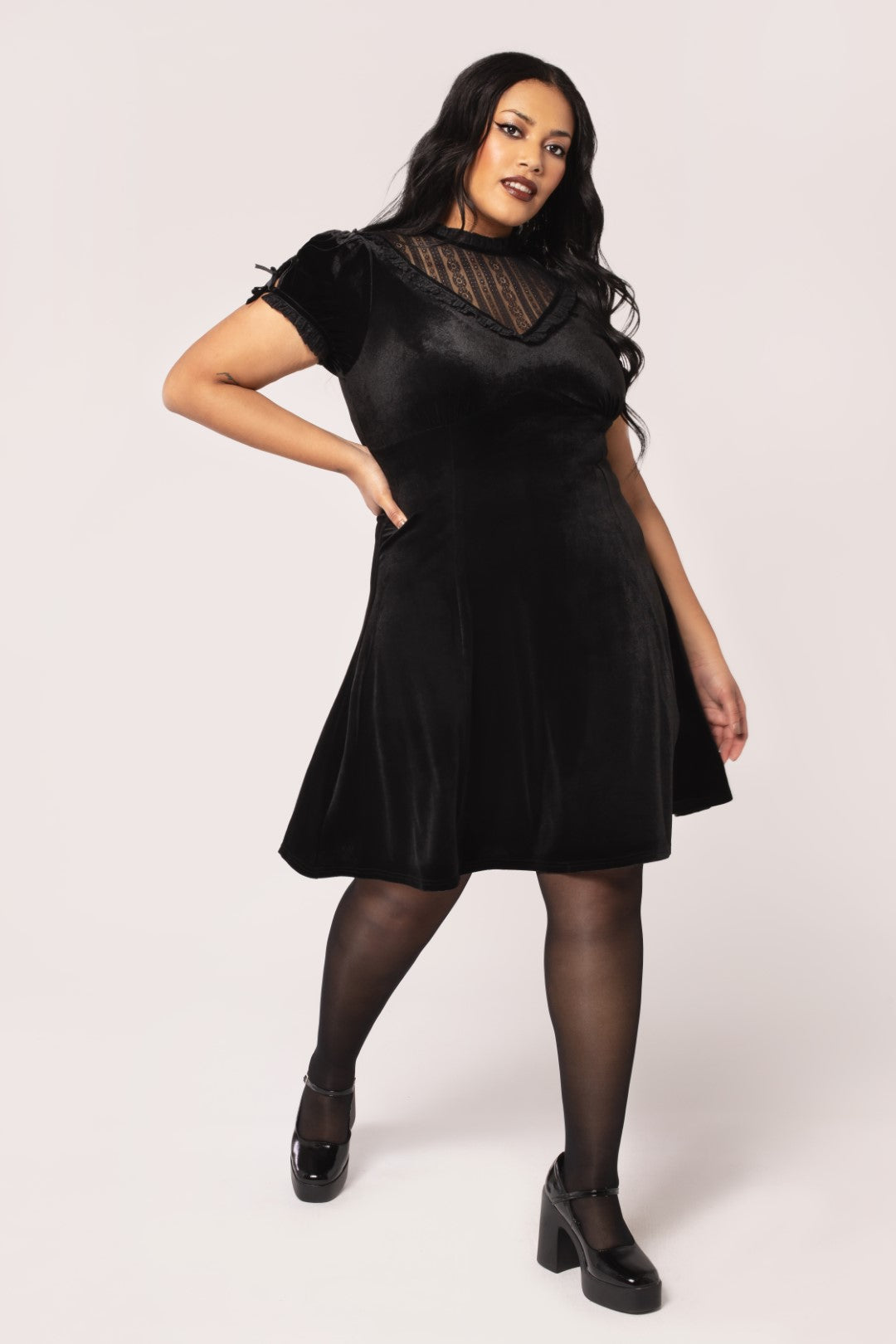 Mourning Dress - Black / XL Mourning Dress - Black / XL
