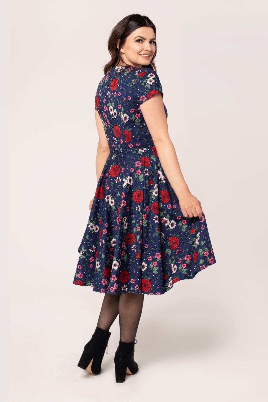 Camellia Midi Dress – Hell Bunny