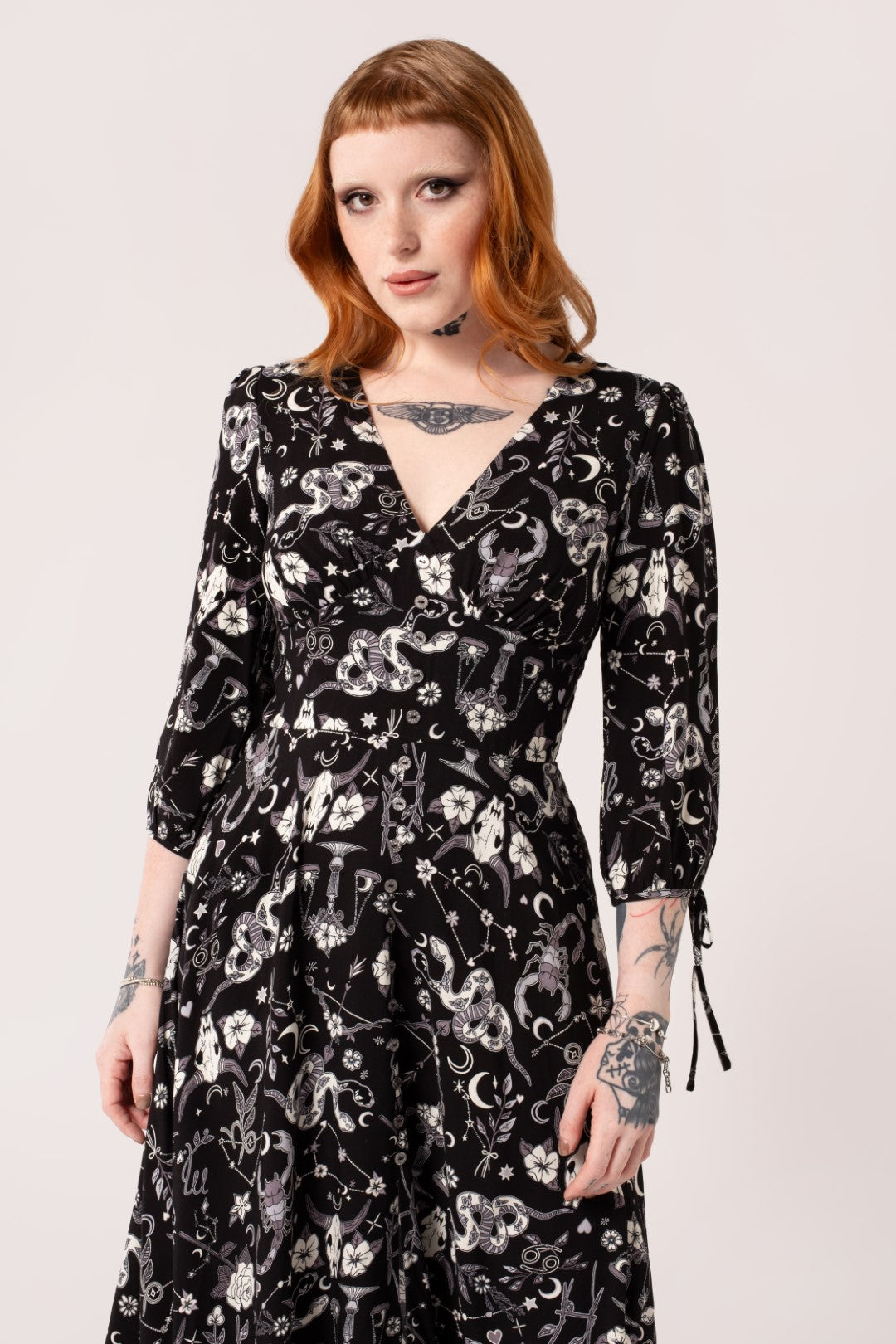 Star Sign Midi Dress