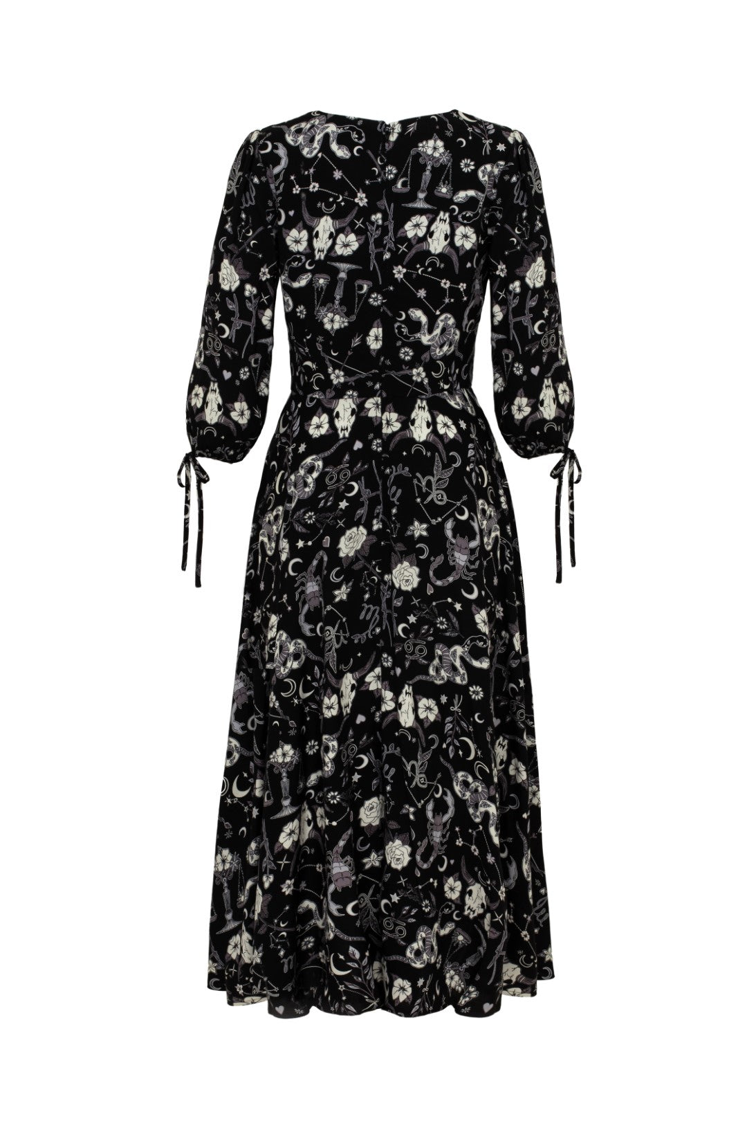 Star Sign Midi Dress – Hell Bunny