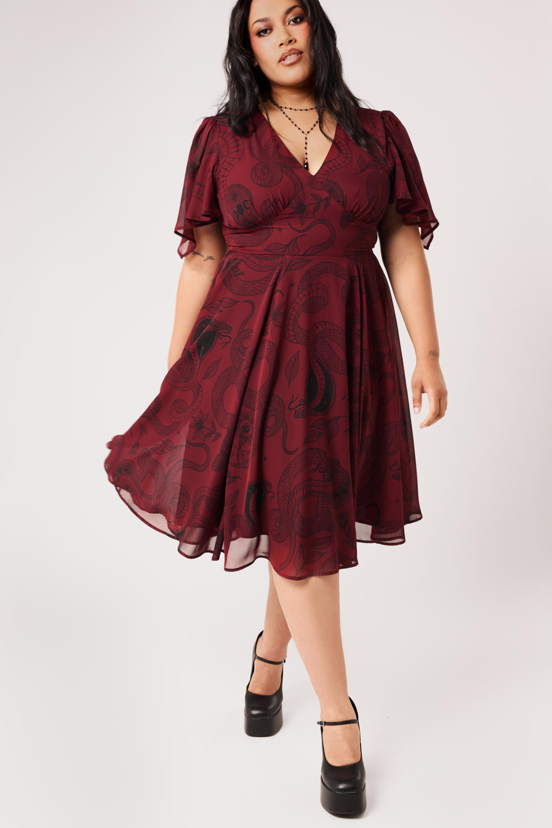 Venom Midi Dress