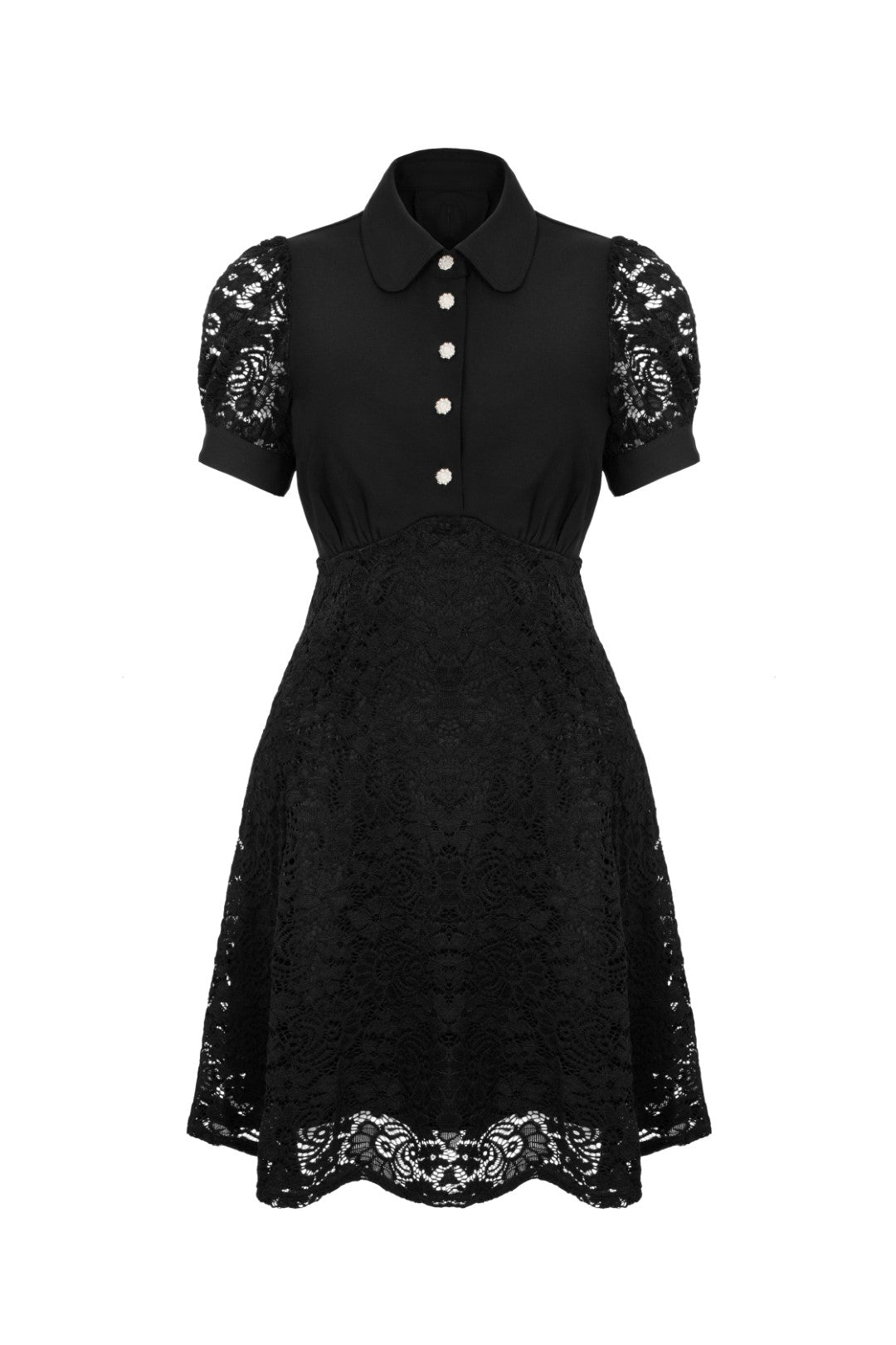 Dominica Mini Dress - Black / XL Dominica Mini Dress - Black / XL