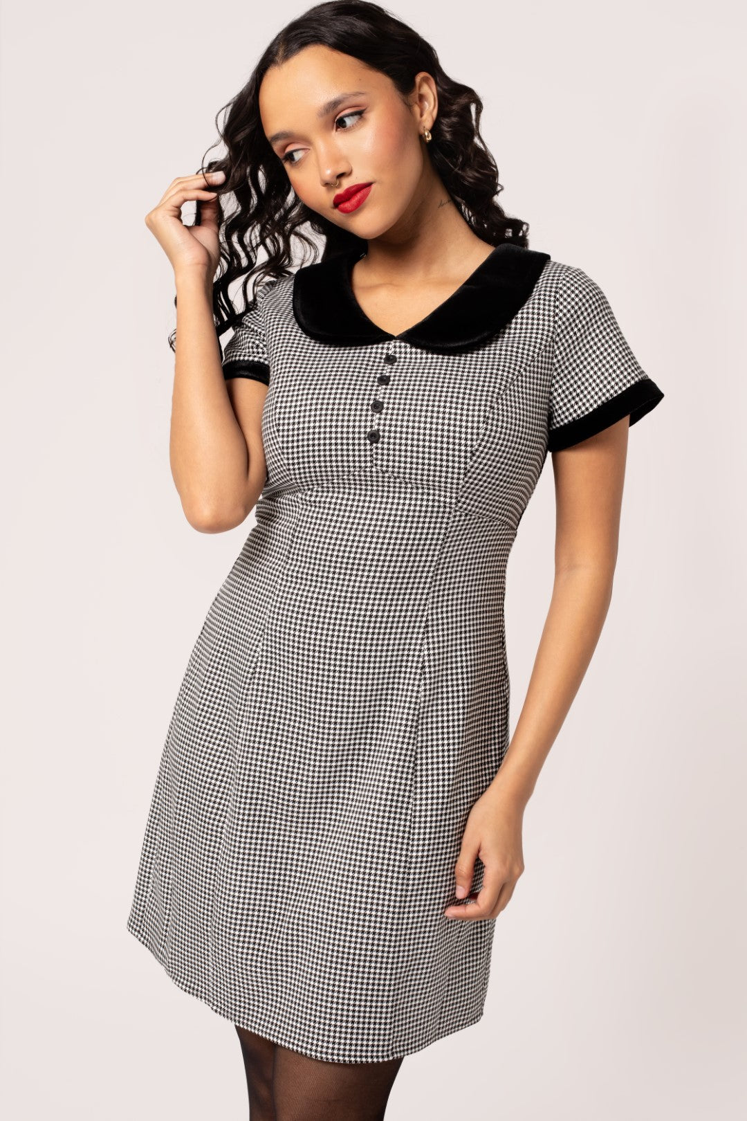Uhr チュニック mimi dress3-4 Uhr チュニック mimi dress3-4