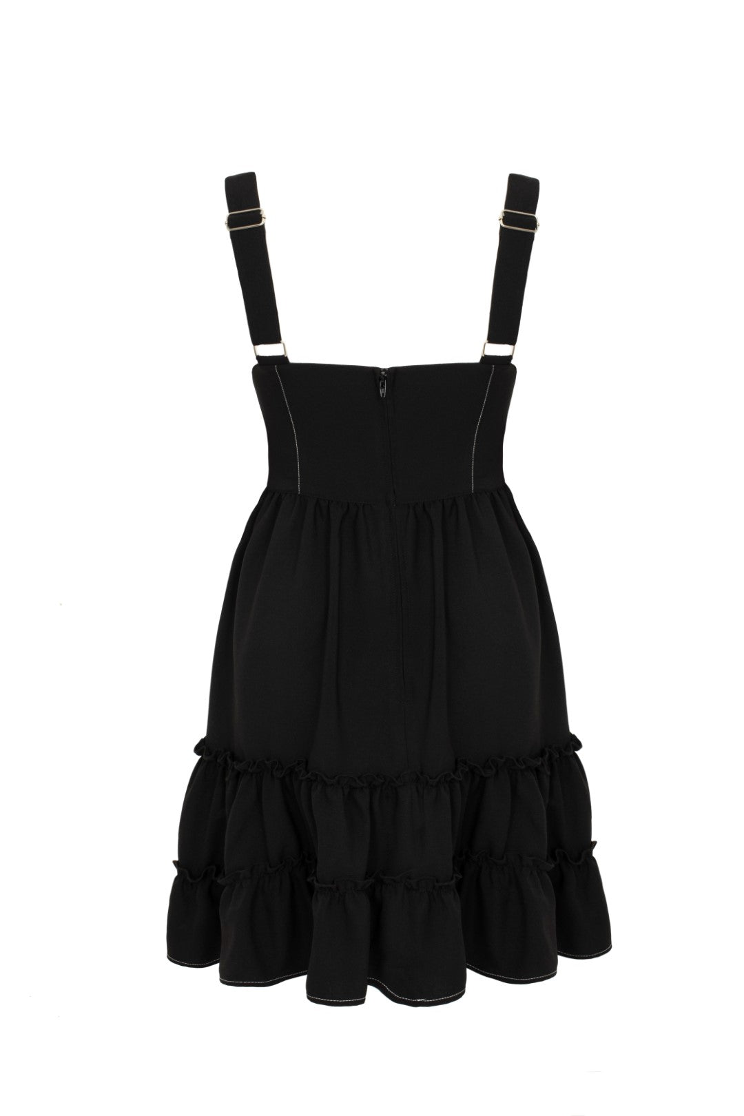 ワンピース NASTY FANCY CLUB DOT LAYERED DRESS 4BFT614 DRESS - [FANCY CLUB]