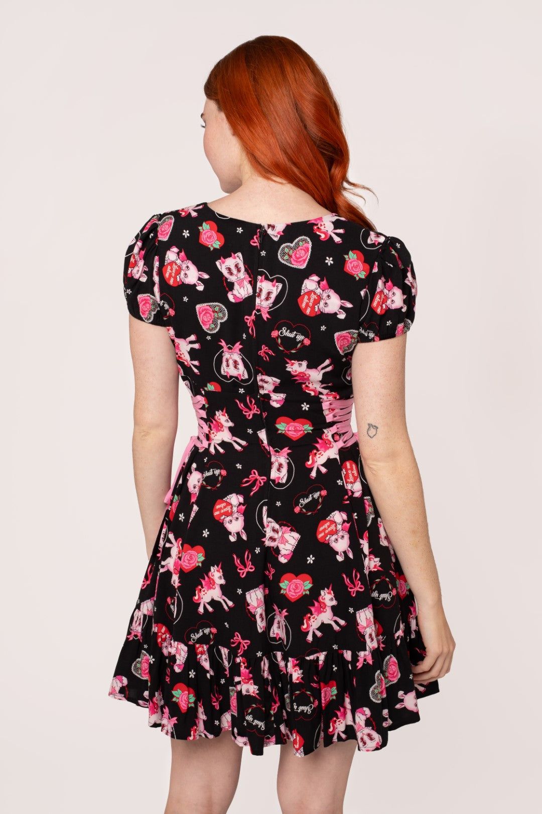 Not Into You Mini Dress – Hell Bunny