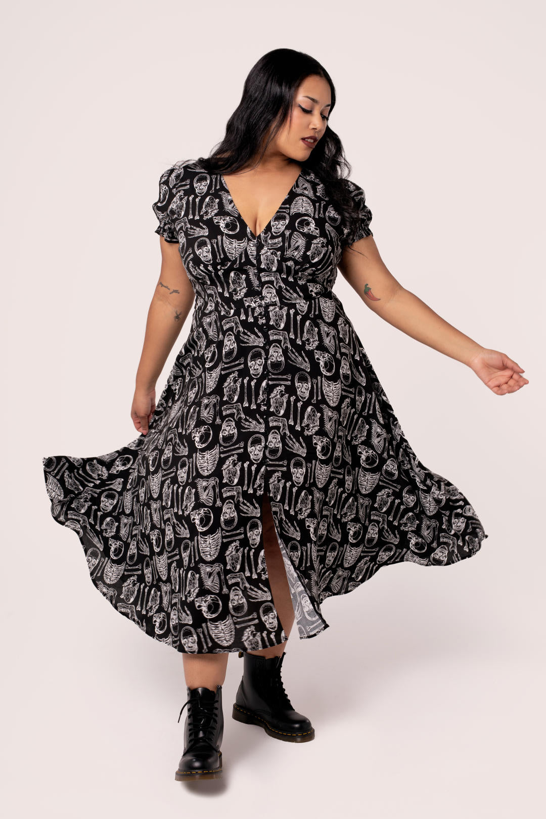 Anatomie-Kleid