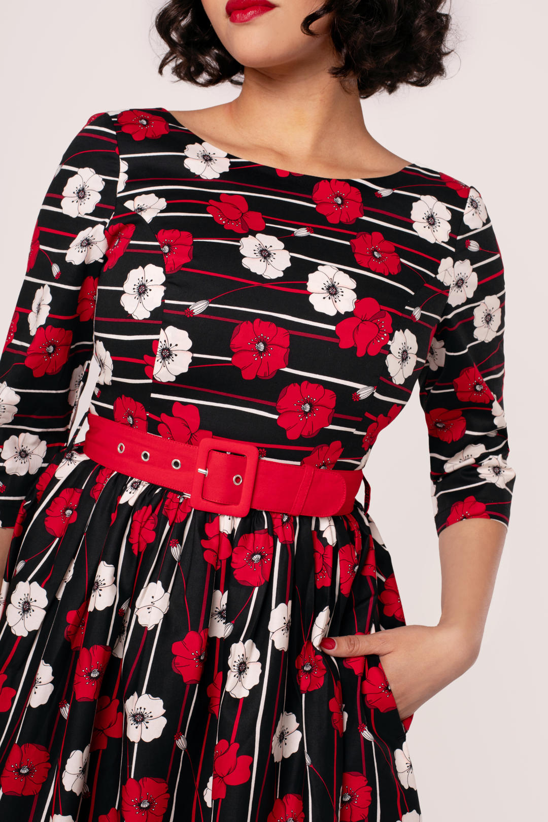 ❤️ヘルバニー HELL BUNNY サーキュラーワンピース　プードル Hell Bunny / Tora 50's Dress - ◇Harajuku Jumpin'Jack's