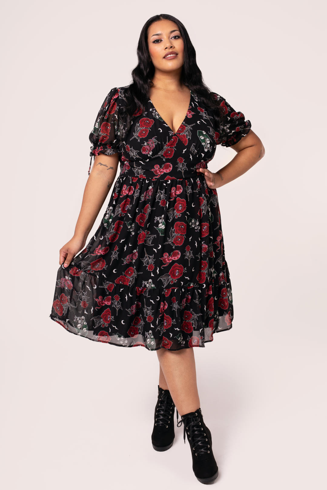Blooming Elle Dress – Hell Bunny