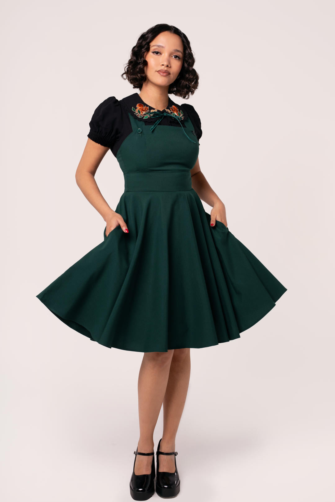 Pinafore Dresses - Dungaree Dresses - Hell Bunny