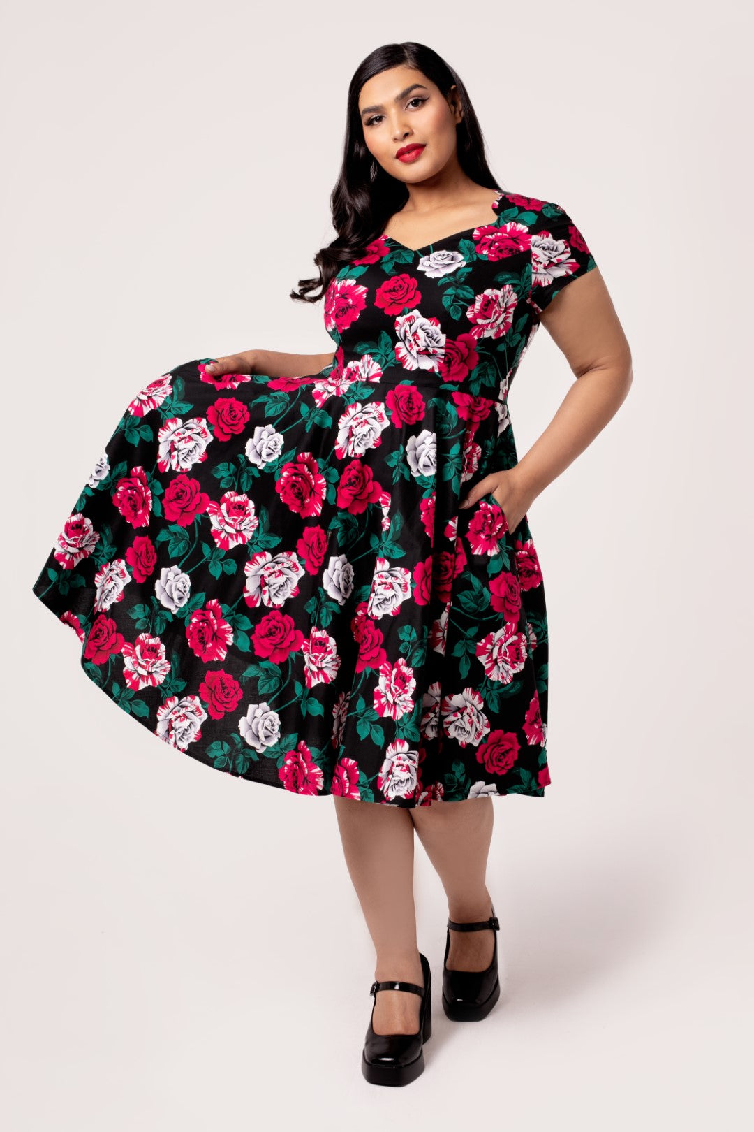 Paint Me Roses Dress