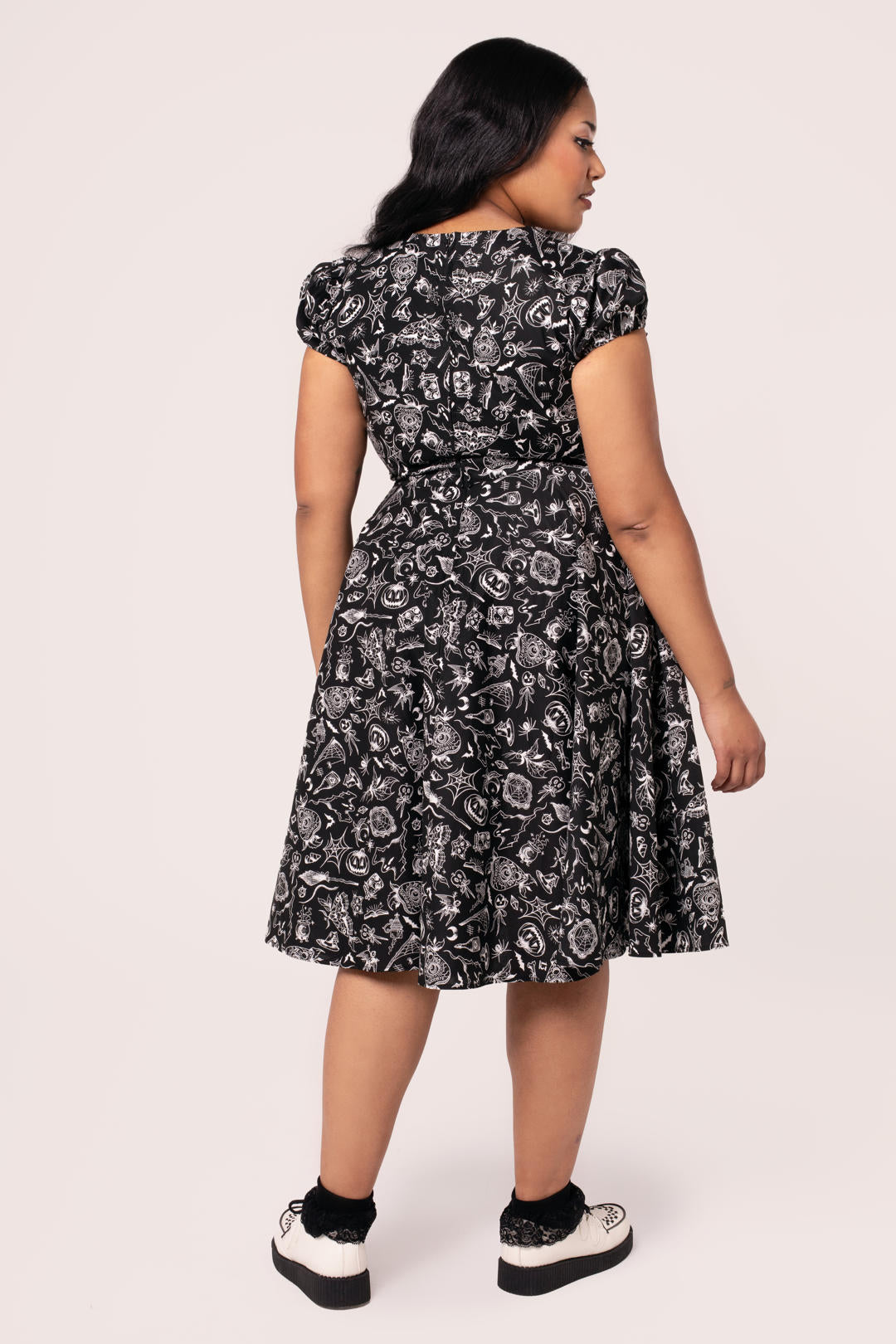 Mischief Midi Dress – Hell Bunny