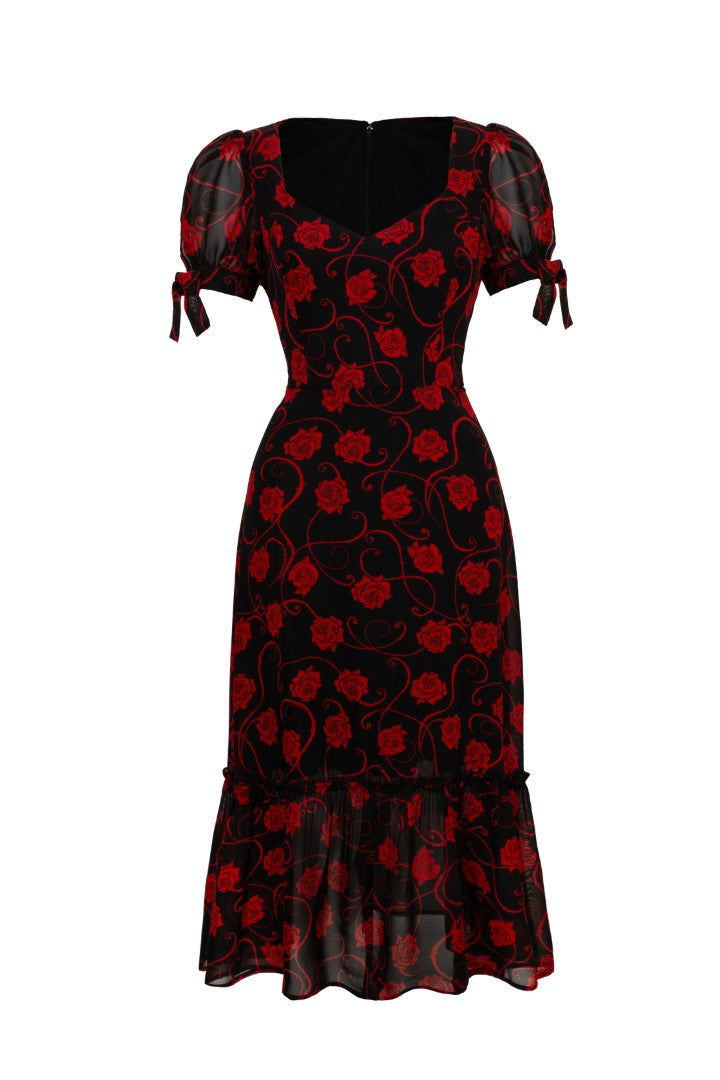 THETOÉ Hesiod Frills Dress M Hesiod Frills Dress – THE TOÉ