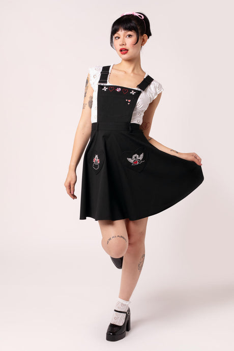 Pinafore Dresses - Dungaree Dresses - Hell Bunny Pinafore Dresses - Dungaree Dresses - Hell Bunny