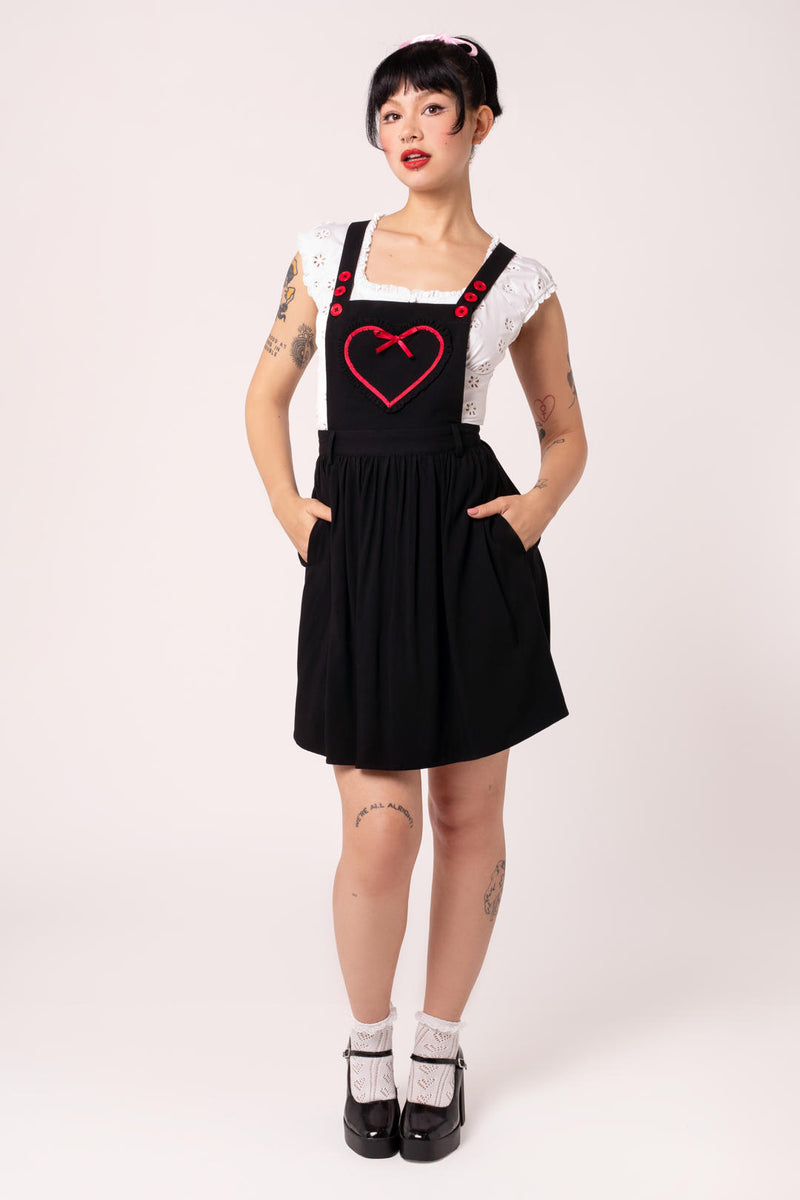 Lucie Pinafore Dress