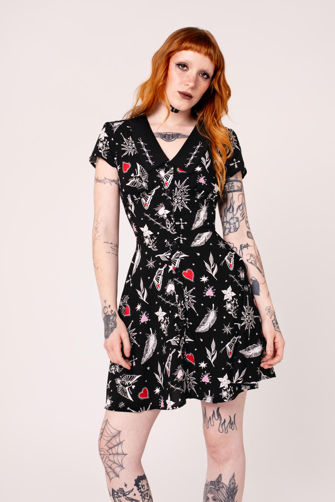 Leah Mini Dress – Hell Bunny