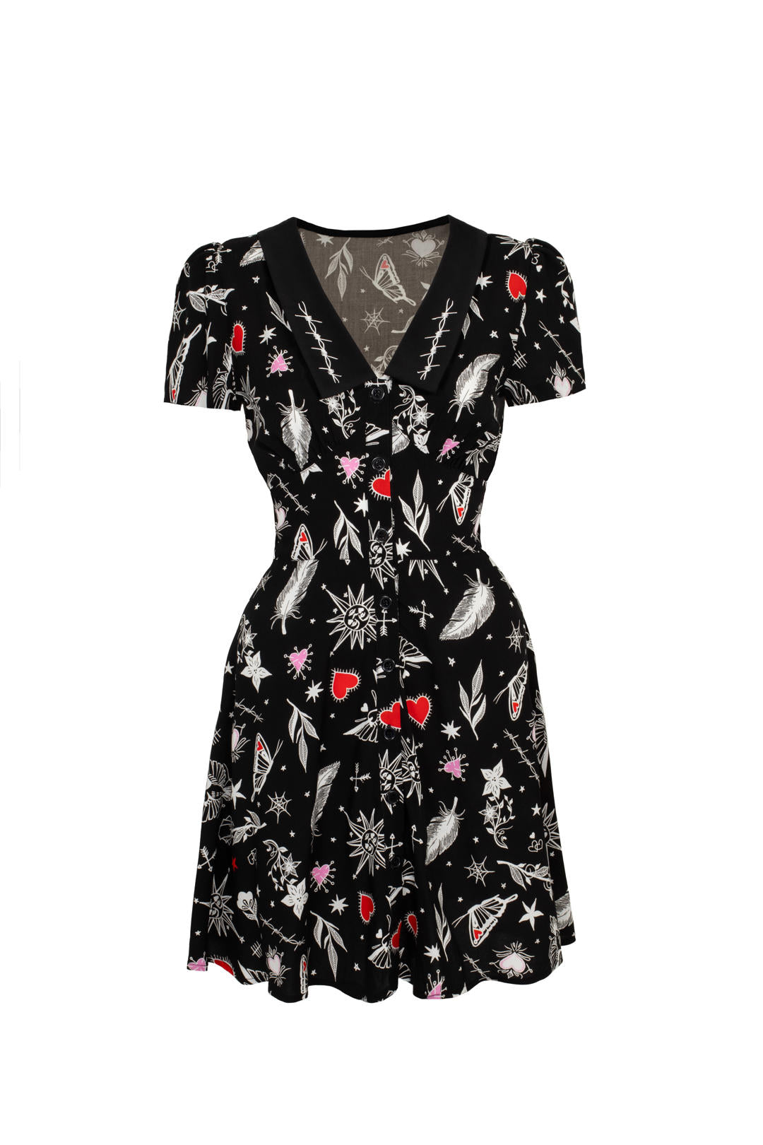 Leah Mini Dress - Black / L Leah Mini Dress - Black / L