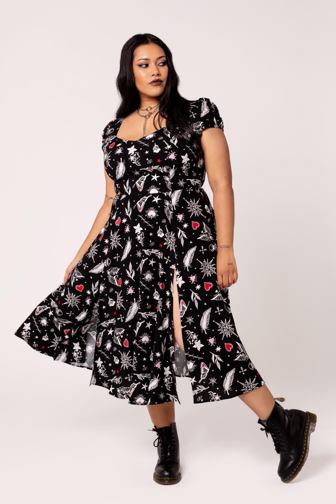 leah midi dress Nobody's Child - Leah Shirred Midi Dress - Women - Cotton - 12 US