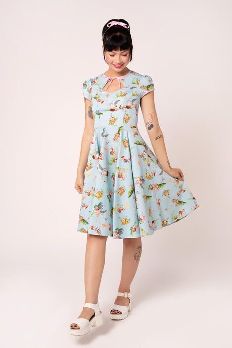 Vintage Midi Dresses, Floral Midi Dresses, Hell Bunny Vintage Midi Dresses, Floral Midi Dresses, Hell Bunny