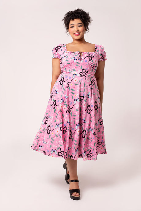 Vintage Midi Dresses, Floral Midi Dresses, Hell Bunny Vintage Midi Dresses, Floral Midi Dresses, Hell Bunny