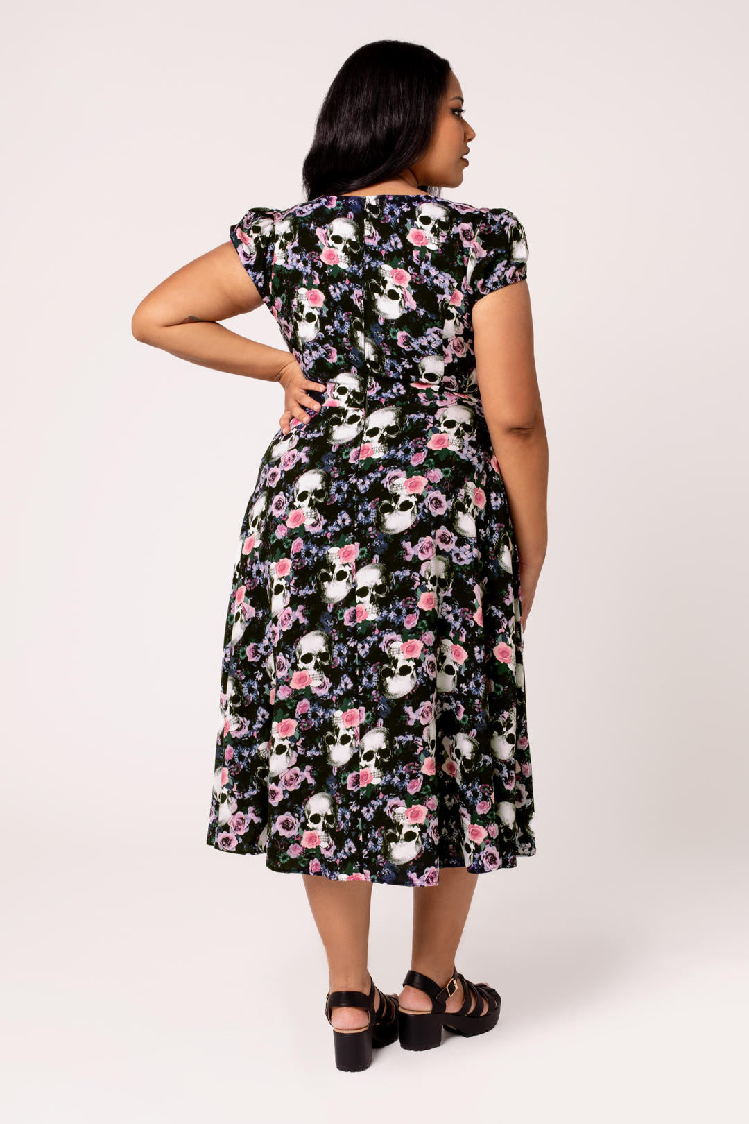 Dorian Midi Dress – Hell Bunny