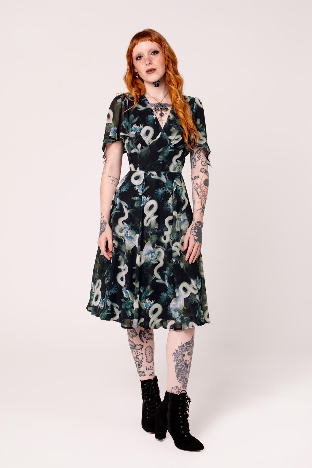 Serpent Dress – Hell Bunny
