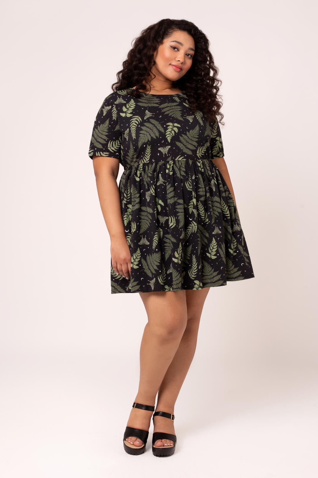 gaia mini dress Gaia Mini Dress – Hell Bunny