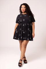 Grungy Spider Mini Dress
