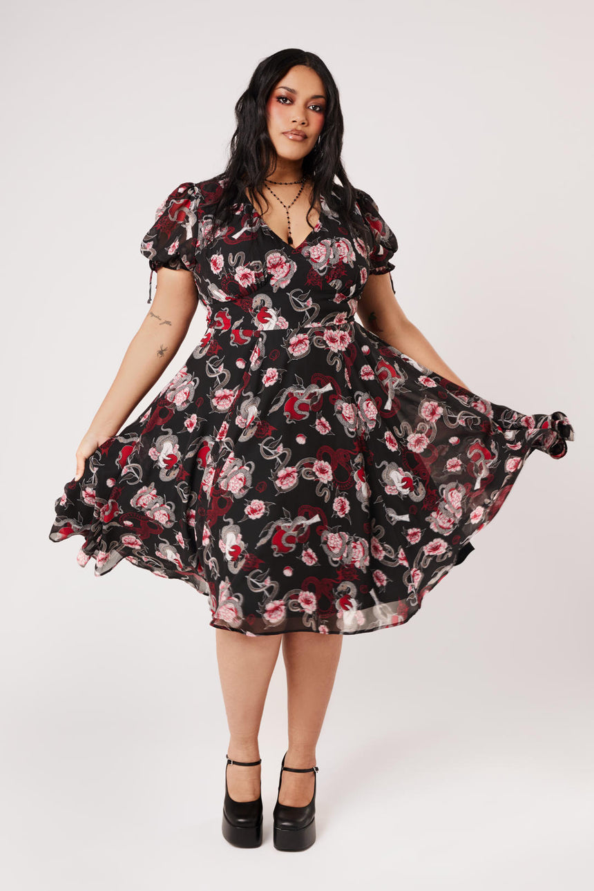 Forbidden Midi Dress