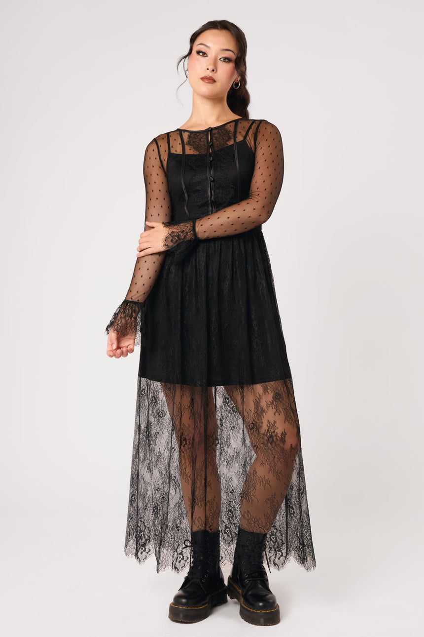 Dark Knight Midi Dress