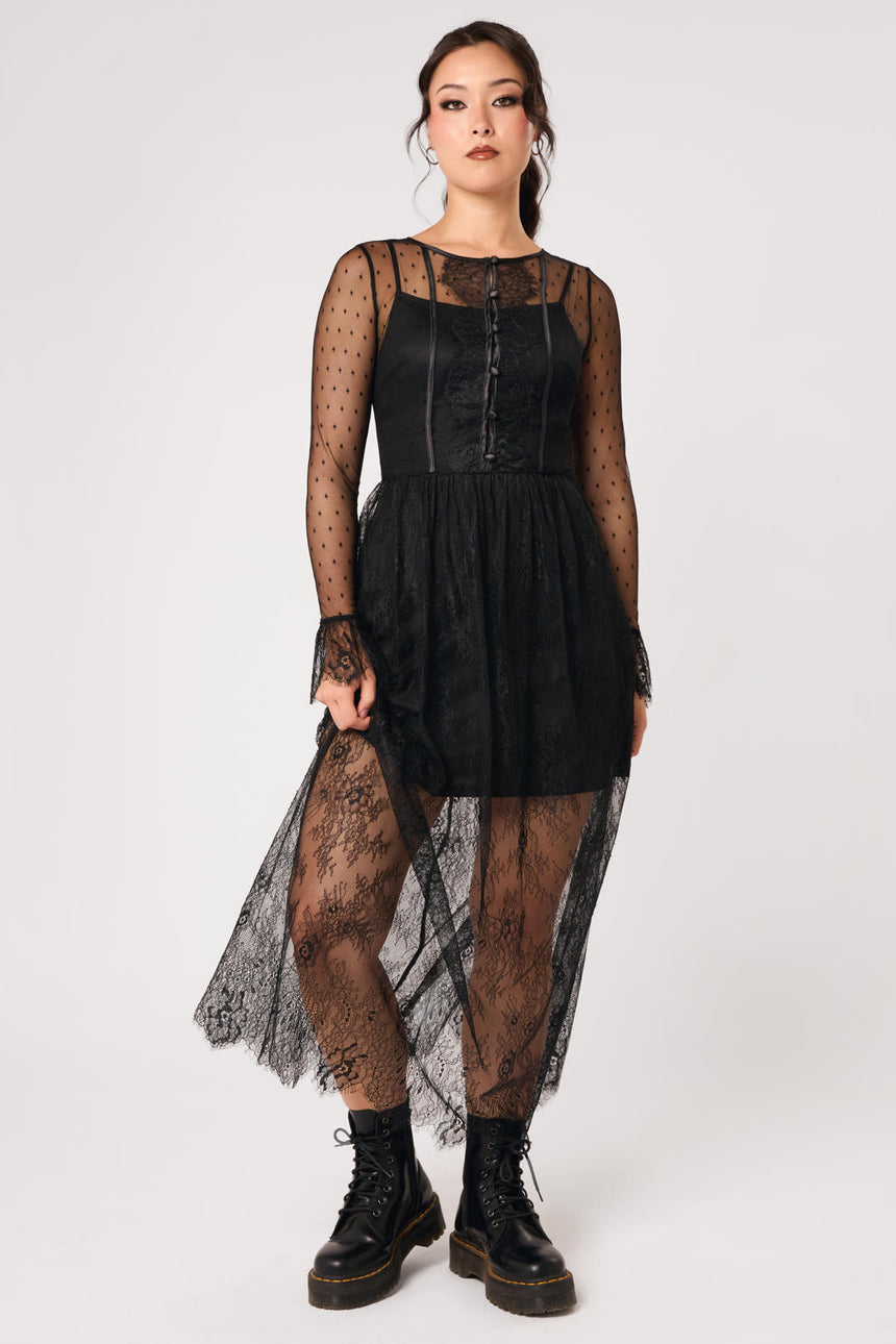 Dark Knight Midi Dress