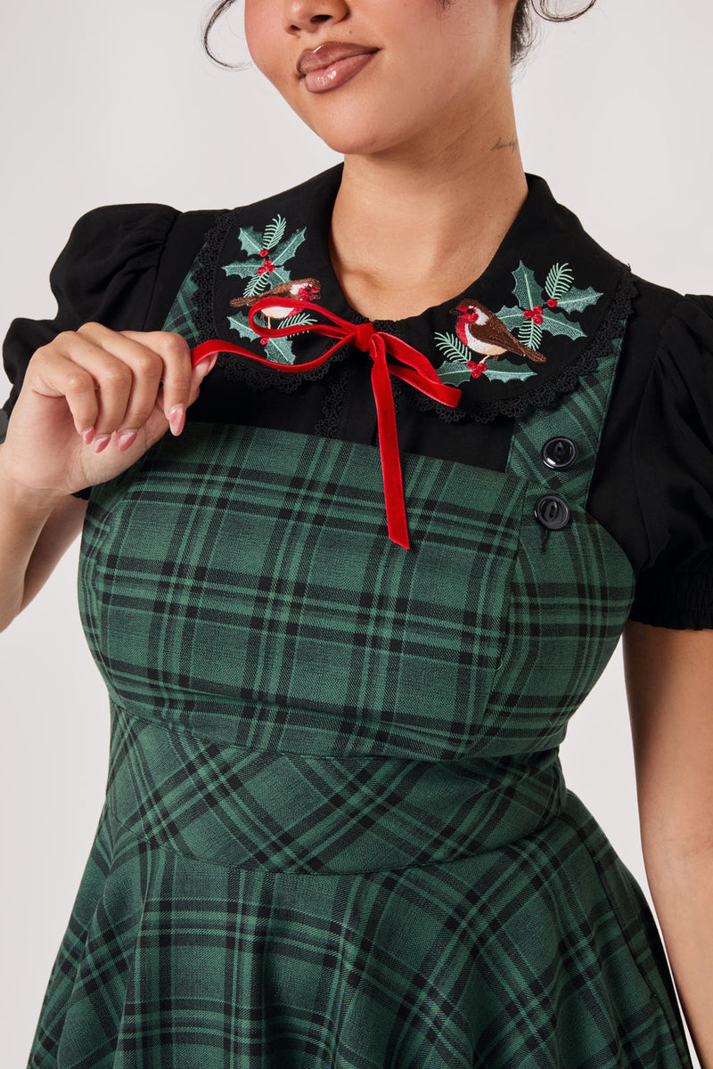Eden Pinafore Dress