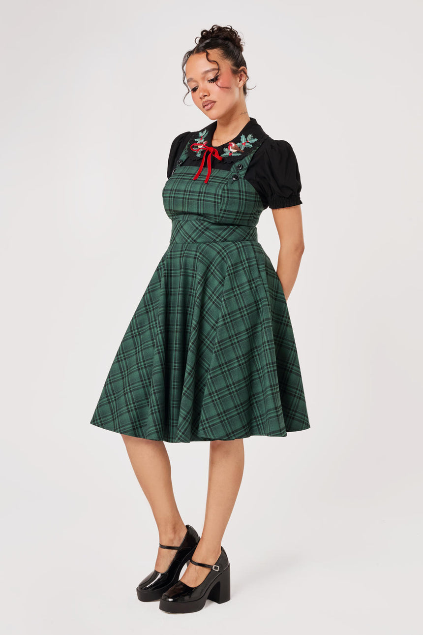 Eden Pinafore Dress