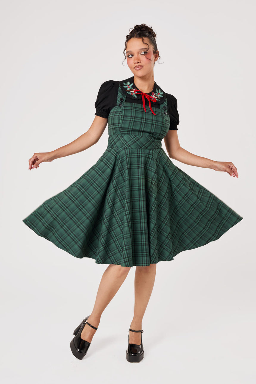 Eden Pinafore Dress