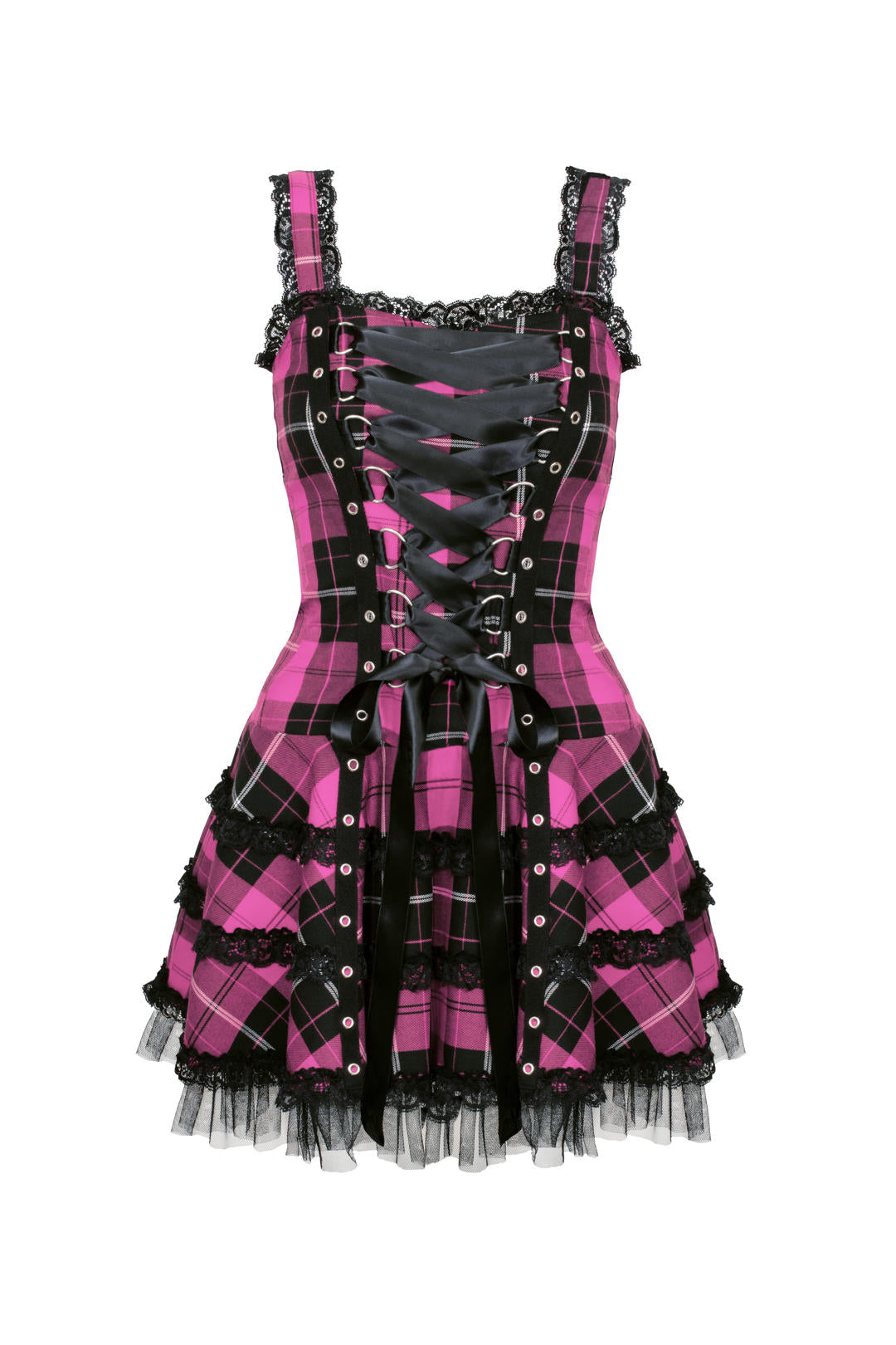 Harley Tartan Dress – Hell Bunny