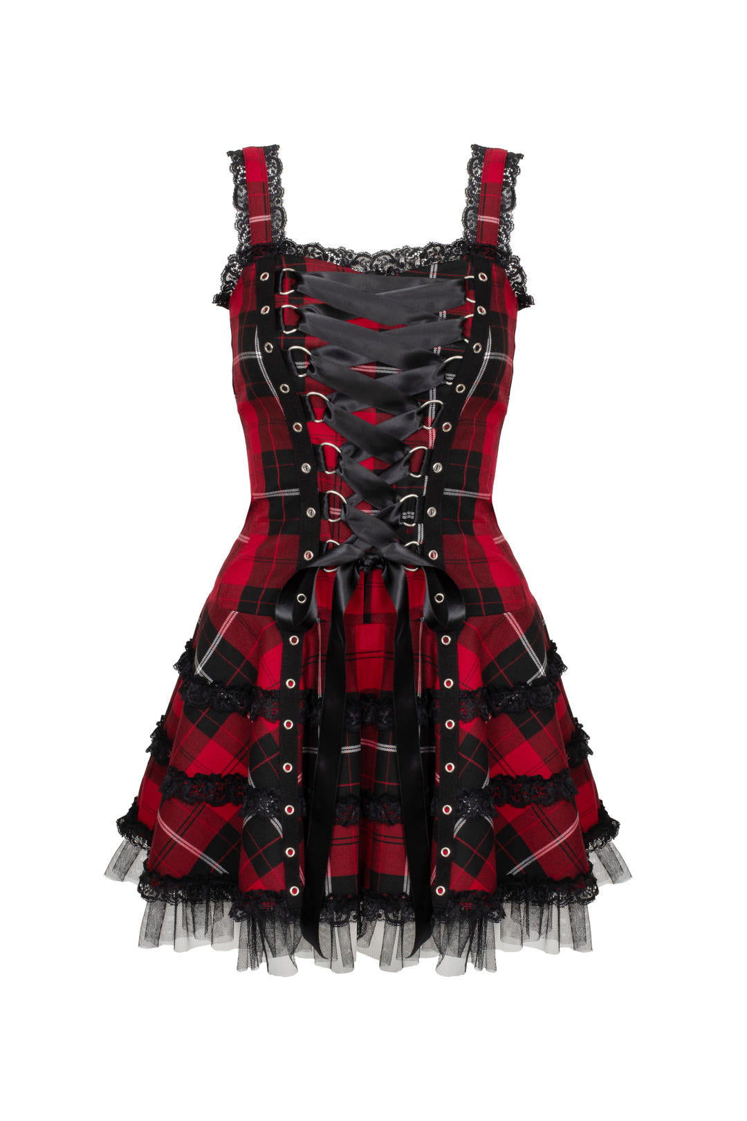 Tarten Rabbit Harley Tartan Dress – Hell Bunny
