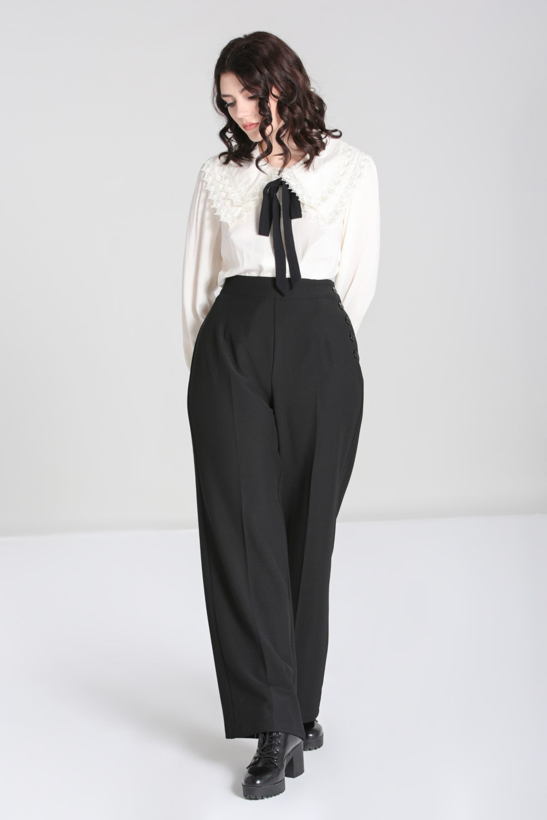 Ginger Swing Trousers – Hell Bunny