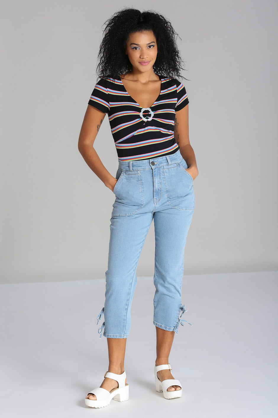 Kiralee Cropped Jeans