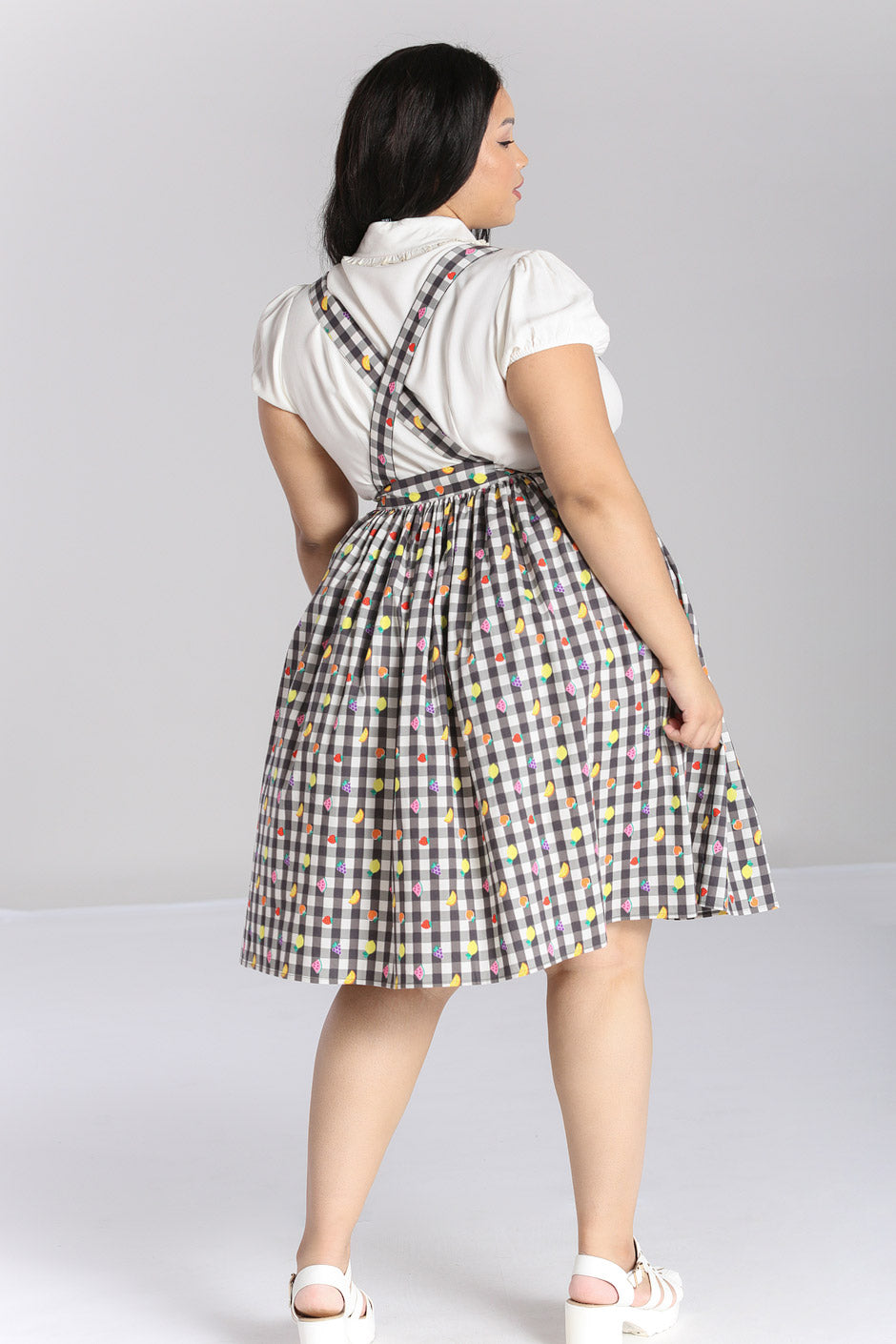Fruitylou Pinafore Skirt – Hell Bunny