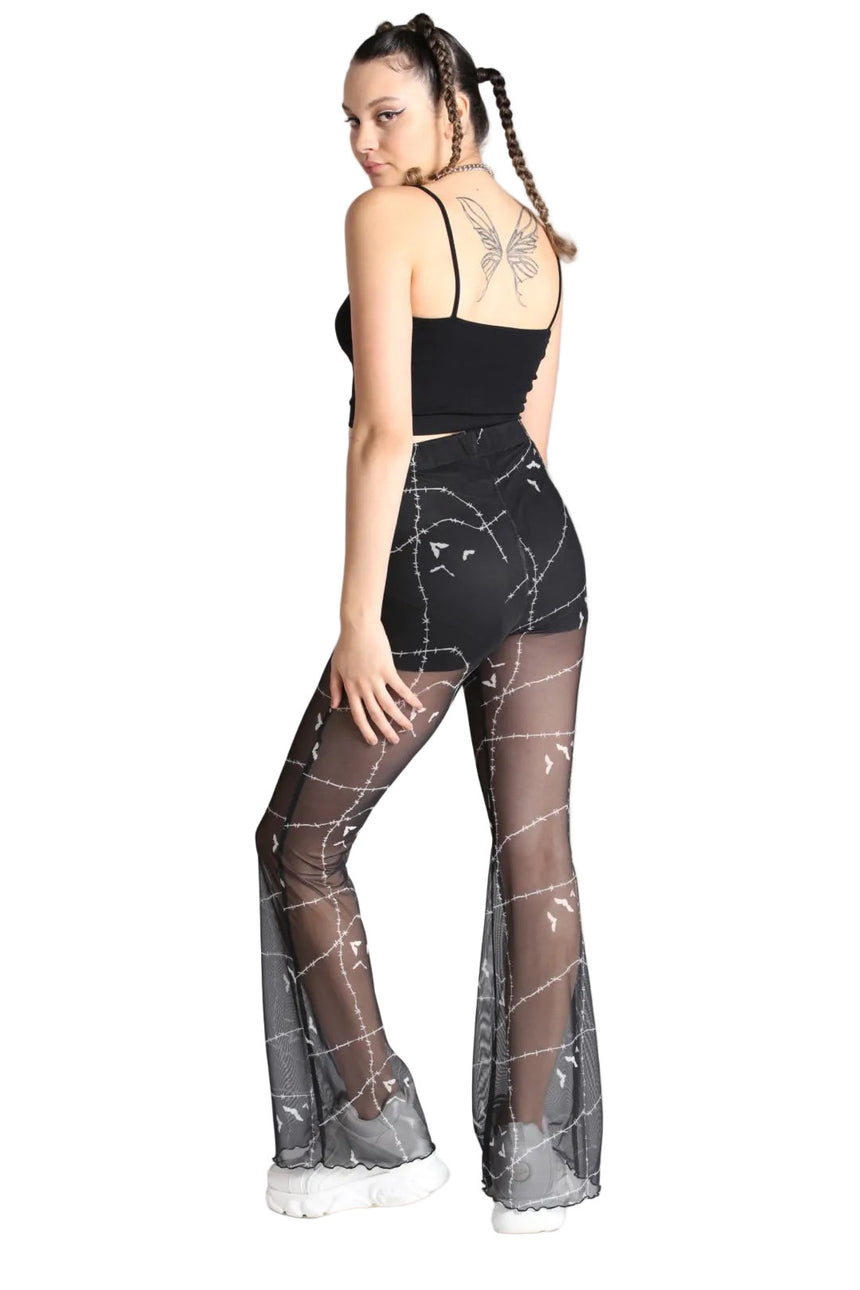 Stitches Mesh Trousers